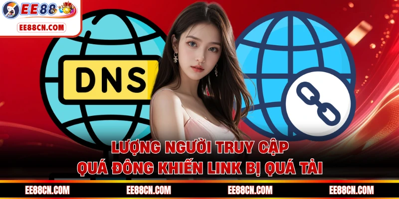 Lượng người truy cập quá đông khiến link bị quá tải